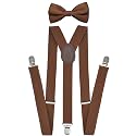 Adjustable Y-Back Elastic Suspender &amp; Bow for Babies, Kids, Boys &amp; Girls(8-15 years)