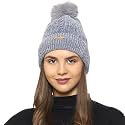 Unisex Beanie Hat Slouchy Warm Knitted Winter Hat Ski Hat Skull Cap Baggy Bobble for Men &amp; Women. One Size