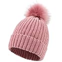 Fashion Women Winter Soft Warm Snow Proof Woolen Beanie Cap or Women's, Beanie Cap, Winter Caps for Girls Woolen Cap, Women's Running Headwear