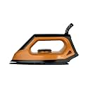 RR Signature Surepress 1000-Watt Dry Iron | Premium Plastic | Non-Stick Teflon Coating | Temperature Control | 360o Swivel Cord | Thermal Overload Protection | 2 Years Manufacturing Warranty