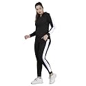 RR Trading Women's Cotton Hoodie Tracksuit Set Long Sleeve Casual Jogging Workout Cloth Gym Athletic Sports Track Suit Stylish Fashionable Yoga