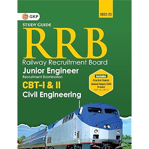 gkp rrb - railway junior engineer cbt i amp ii - civil engineering - guideincludes practice papers amp solved papers of 2019