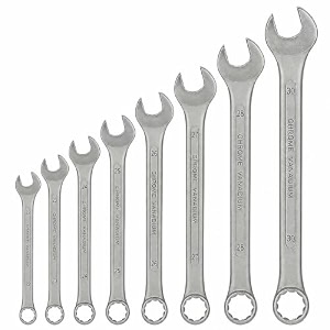 rrb combination wrench spanner set wrench set professional corrosion resistant chrome vanadium steel spanner tools for car amp bike repair open end amp ring spanner set of 8 piece 22mm - 30mm