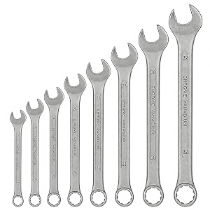 rrb combination wrench spanner set wrench set professional corrosion resistant chrome vanadium steel spanner tools for car amp bike repair open end amp ring spanner set of 8 piece 23mm - 32mm