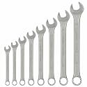 RRB Combination Wrench Spanner Set, Wrench Set, Professional Corrosion Resistant Chrome Vanadium Steel Spanner, Tools for Car &amp; Bike Repair Open End &amp; Ring Spanner Set of 8 Piece 7mm - 21mm