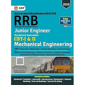 rrb railway recruitment board 2019 - junior engineer cbt -i amp ii - mechanical amp allied engineering