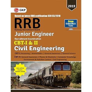 rrb railway recruitment board 2019 - junior engineer cbt -i amp ii - civil engineering