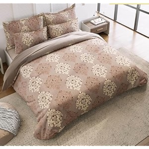 rrc super soft brushed microfiber cotton double bedsheet with 2 pillow covers90x100inches bedsheet with 17x27inches pillow coverswrinkle freebreathable bedsheet with pillow covers