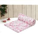 RRC Super Soft Brushed Microfiber Cotton Single Duvet Covers,Pack of 2,60X90(Inches) Duvet Cover/Comforter Cover/Rajai Cover/Floral/Blanket Cover/Quilt Cover with Zipper with Four Corner Ties