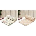 RRC Super Soft Brushed Microfiber Cotton Single Duvet Covers,Pack of 2,60X90(Inches) Duvet Cover/Comforter Cover/Rajai Cover/Floral/Blanket Cover/Quilt Cover with Zipper with Four Corner Ties