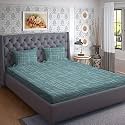 RRC Super Soft Brushed Microfiber Cotton Double Bedsheet with 2 Pillow Covers,90X100(Inches) Bedsheet with 17X27(inches) Pillow Covers,Wrinkle Free,Breathable Bedsheet with Pillow Covers