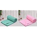 RRC Super Soft Brushed Microfiber Cotton Single Duvet Covers,Pack of 2,60X90(Inches) Duvet Cover/Comforter Cover/Rajai Cover/Floral/Blanket Cover/Quilt Cover with Zipper with Four Corner Ties
