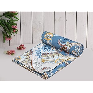 rrc super soft microfiber cotton double duvet covercomforterrajaiblanketquilt king size 90x100 inches with zipper and four corner ties