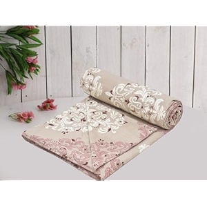 rrc super soft microfiber cotton duvet covercomforterrajai cover - floralblanketquilt king size 90x100 inches with zipper and four corner ties 144 tc