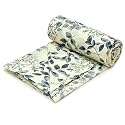 RRC Super Soft Microfiber Cotton Double Duvet Cover/Comforter Cover/Rajai Cover/Blanket Cover/Quilt Cover King Size 90X 100(Inches) with Zipper with Four Corner Ties