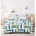 RRC Super Soft Microfiber Cotton Double Duvet Cover/Comforter Cover/Rajai Cover/Blanket Cover/Quilt Cover King Size 90X 100(Inches) with Zipper with Four Corner Ties