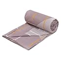 RRC Super Soft Microfiber Cotton Double Duvet/Comforter/Rajai/Blanket/Quilt Cover King Size 90X100 Inches With Zipper and Four Corner Ties