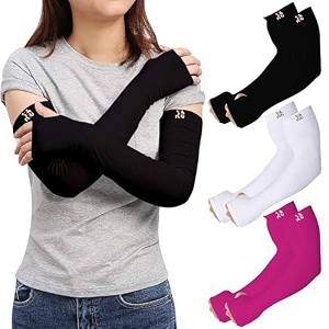 rrc thumbhole arm sleeves pack of 3 multicolor