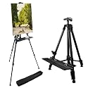 RRFTOK 21-61 Inch Adjustable Art Easel Stand for Painting with Tray