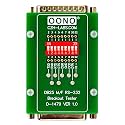 RS232 DB25 Male to Female Breakout Tester LED Monitor Module