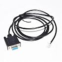 RS232 DB9 D-SUB 9PIN to RJ11 RJ12 6P4C Adapter Serial Communication Console Cable for LS Stepping Drive CL42 CL86 CL86H(3 mins)
