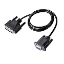 RS232/USB A 2.0 to D-sub 25pin Male Program Cable D-Series USB Pump Controllers P/N 68-1247-504 480-7996-00(3 Meter,DB9 Female-DB25 Male)