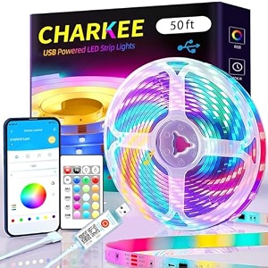 rsct 5 meter non waterproof remote control multicolor led strip light with 16 color and 5050 smd bright 24 keys ir remote controller and supply for home decoration multicolor300led transitional