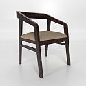 Solid Sheesham Wood Arm Chair Set of 8 for Living Room | Armchair for Outdoor &amp; Balcony | Eight Seater Sofa Chair | Dining Chair | Rosewood, Walnut Finish