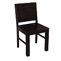 Solid Sheesham Wood Dining Chair Only | Wooden Dinning Chair for Kitchen &amp; Dining Room | Rosewood, Warm Chestnut (1 Seat)