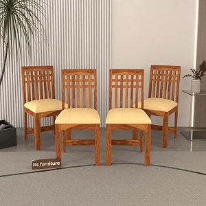wooden dining chairs only  wooden dining chairs  dining room furniture with cushions  dining chair set of 4  study chair with cushion for dining honey