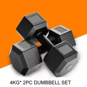 RSN 4kg 2pc PVC Dumbbell Set