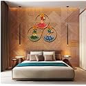 RSN Retro Style Decorative 3 musician Doll Wall Decor Frame|Wall Hangings for Living Room/bedroom/Hall/Restro|Home Decoration (16 x 9.5 x2.5 Inch)