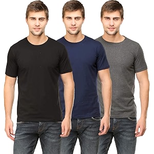 RSO Outfits Mens Regular Fit Plain Half