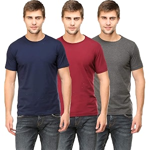 RSO Outfits Mens Regular Fit Plain Half