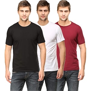 RSO Outfits Mens Regular Fit Plain Half