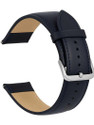 RStraps 22MM BLUE 22 mm Genuine Leather Watch Strap