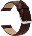 RStraps 22mm Premium Dark Brown Croc Pattern