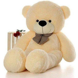 RSY Teddy Bear Toy 4 Feet Cream
