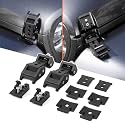 RT-TCZ for Wrangler JK JL Hood Latches Catch for Jeep Wrangler JK JKU 2007-2017 JL JLU 2018-2025 for Jeep Gladiator JT 2020-2025 Black 2pcs
