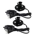 RTNLIT Himalayan Salt Lamp Cord Replacement with Dimmer Switch, 2-Pack