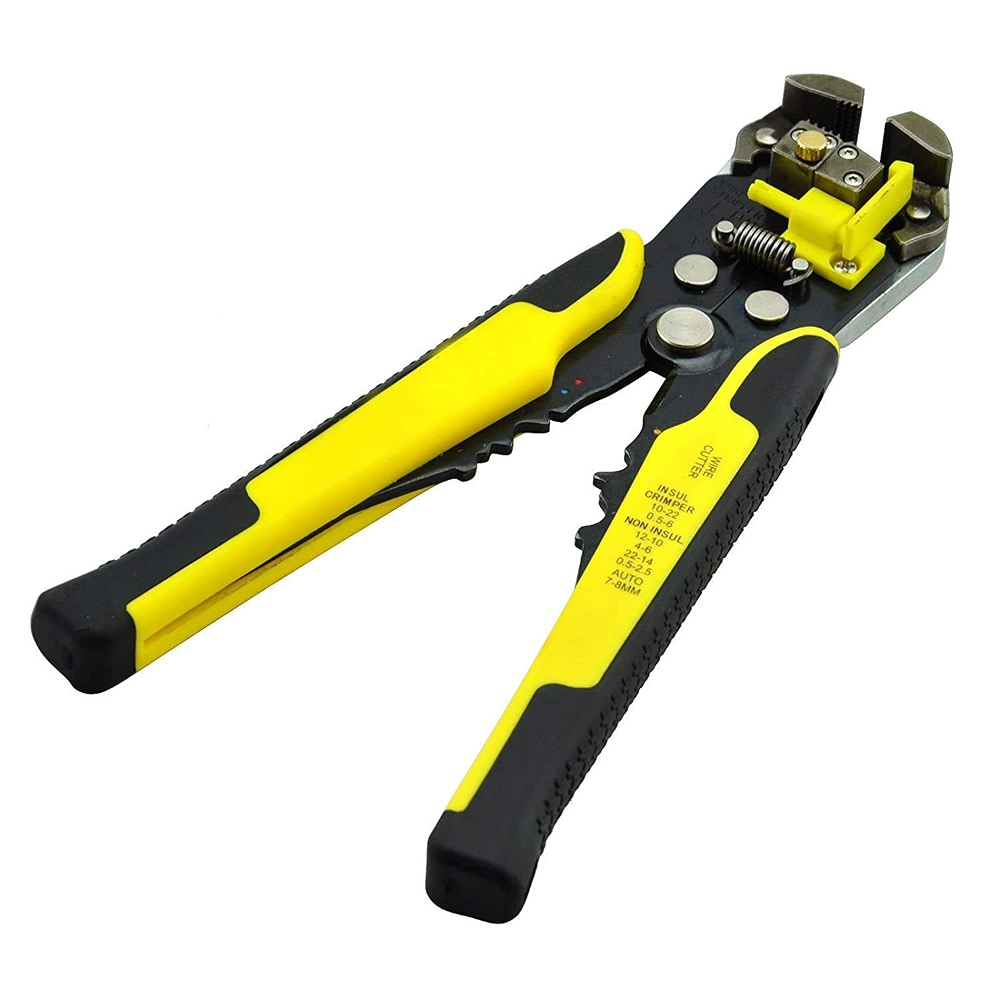 Cutter Rts rts New 2022 8-Inch Self-Adjusting Automatic Cable Cutter Crimper, 5 in ...