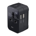 RTS Universal Travel Adapter Dual USB Worldwide