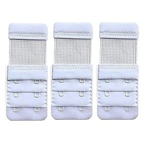 rtx save your bra increase bra hook extender-2 hook - 3 rows with extra elastic black