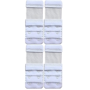 rtx save your bra increase bra hook extender-2 hook - 3 rows with extra elastic black