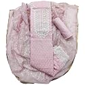 Rubani Women's Heavy Chanderi Cotton Embroidery Work Unstitched Salwar Suit Dress Material With Organza Work Dupatta(Free Size)