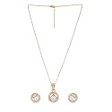 Rubans AD Zircon Chic Pendant Necklace for