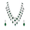 Rubans AD Zircon Ethnic Jewellery Set for
