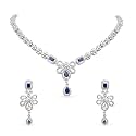 Rubans AD Zircon Traditional Statement Necklace Set