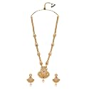 Rubans Gold Plated Bridal Drop Pendant Jewellery