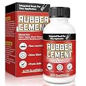 Vereclue Rubber Cement, Rubber Contact Cement Glue with Brush, Dry Clear Cement Glue for Crafts, Wrinkle-Free Paper Cement, Water-Resistant Rubber Cement Adhesive for Photos, Wood, Crafts (3.72Oz)